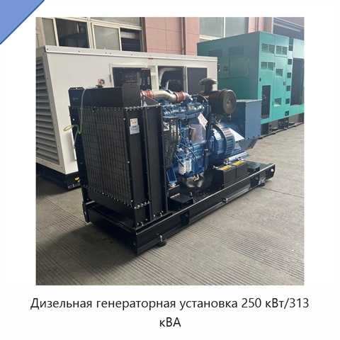 Дизельная генераторная установка 250 кВт/313 кВА