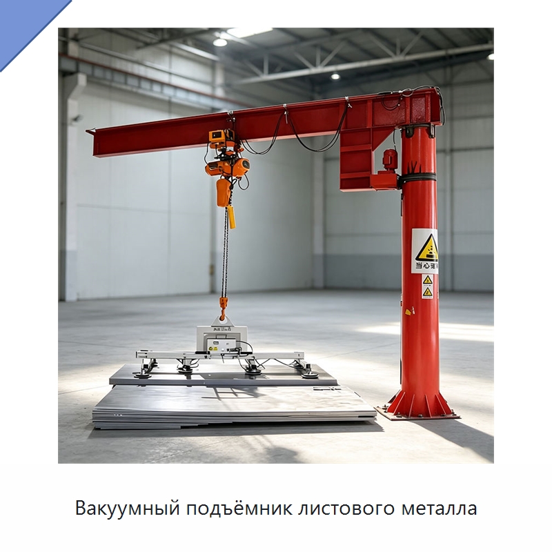 Вакуумный подъёмник листового металла — Вакуумные грузозахваты