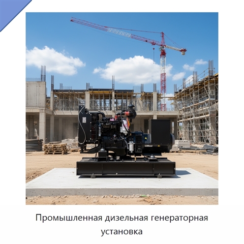 Промышленная дизельная генераторная установка
