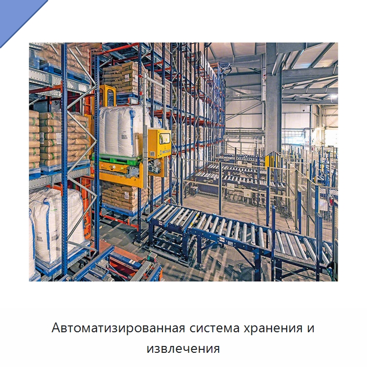 Автоматизированная система хранения и извлечения — Подъемно-транспортное и складское оборудование