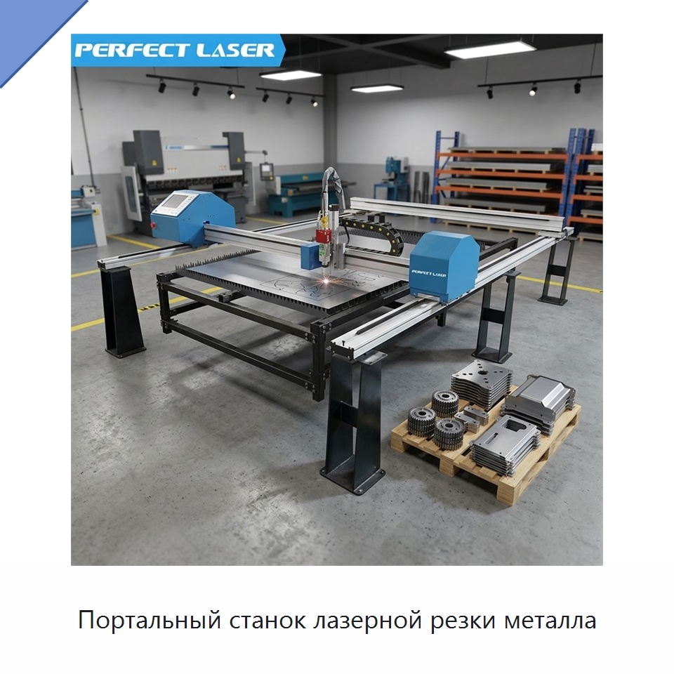 Портальный станок лазерной резки металла — Станки лазерной резки