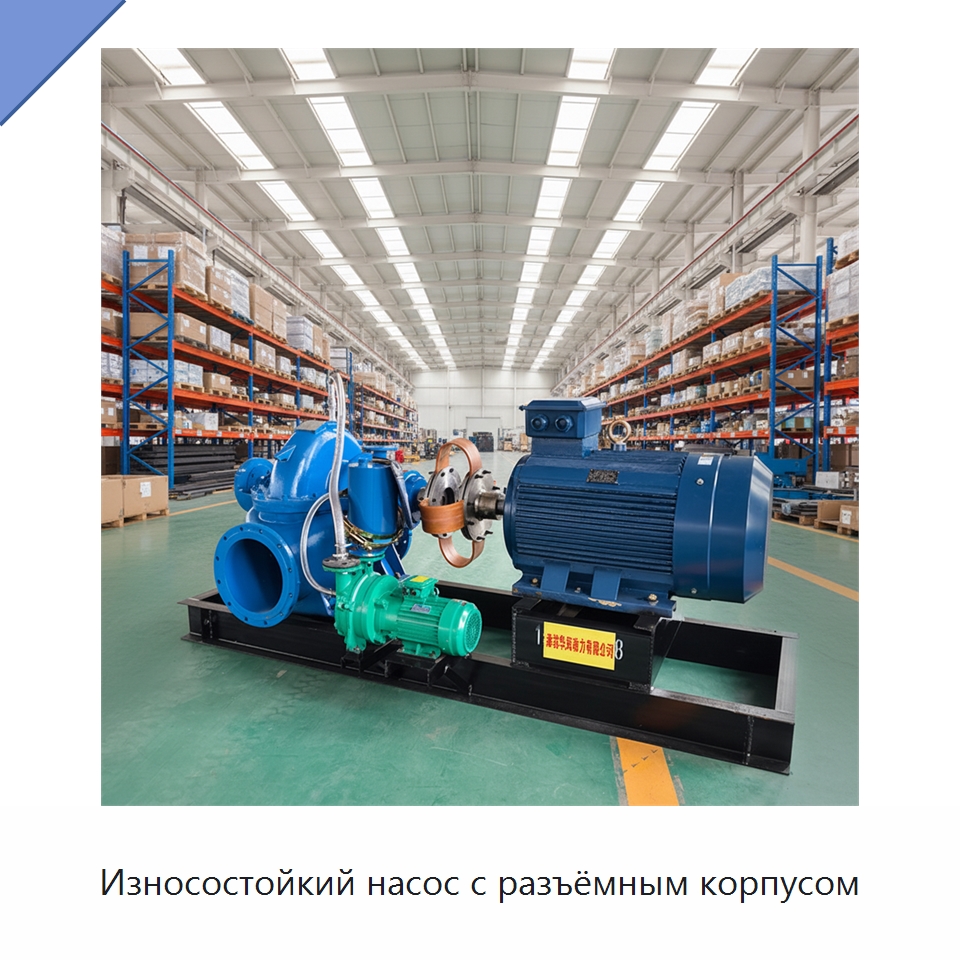 Износостойкий насос с разъёмным корпусом — Насосы