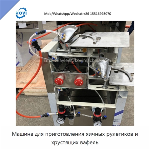 Машина для приготовления яичных рулетиков и хрустящих вафель