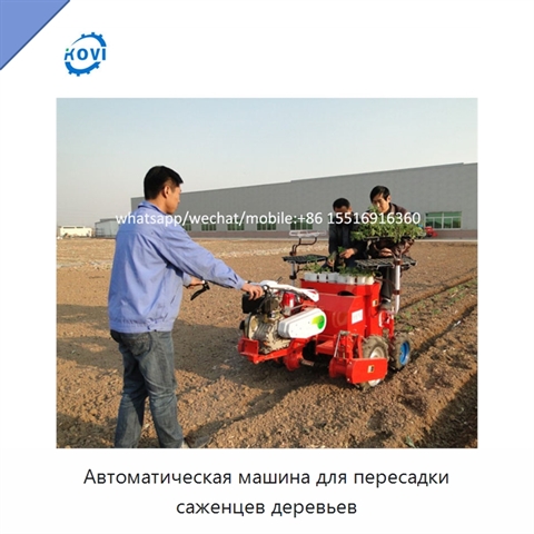 Автоматическая машина для пересадки саженцев деревьев
