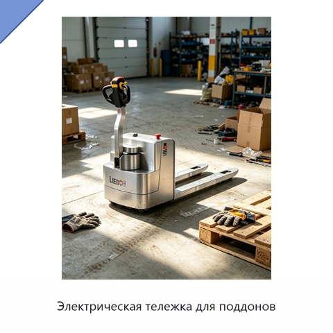 Электрическая тележка для поддонов