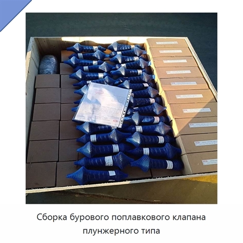 Сборка бурового поплавкового клапана плунжерного типа