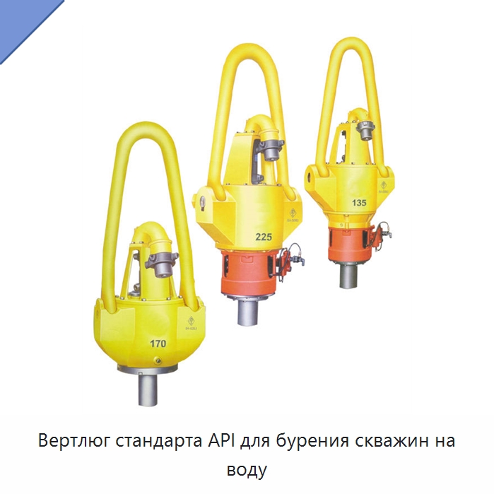 Вертлюг стандарта API для бурения скважин на воду — Горнодобывающее оборудование