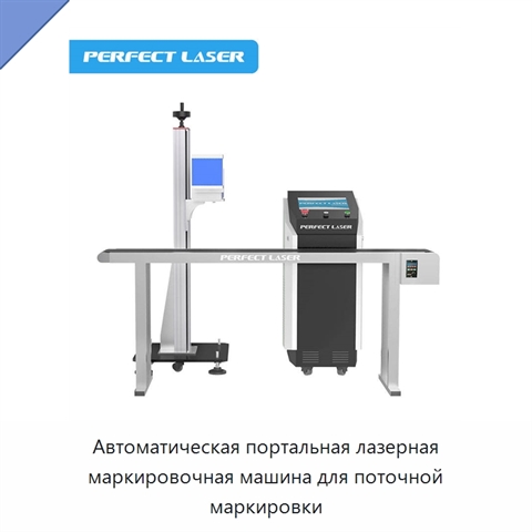 Автоматическая портальная лазерная маркировочная машина для поточной маркировки