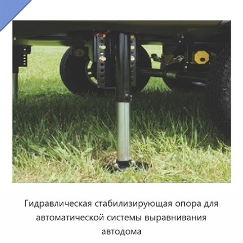 Гидравлическая стабилизирующая опора для автоматической системы выравнивания автодома