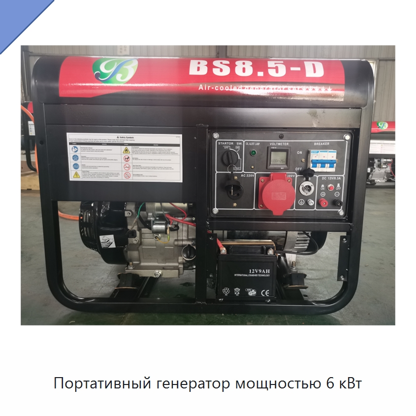Портативный генератор мощностью 6 кВт — Газотурбинные генераторы