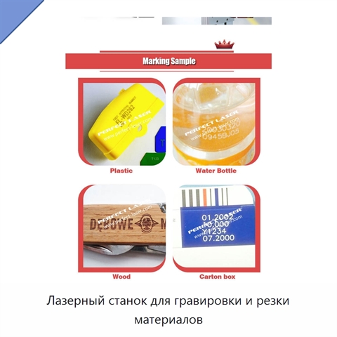 Лазерный станок для гравировки и резки материалов