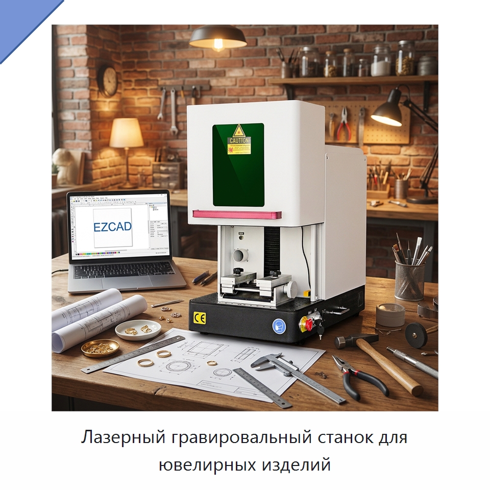 Лазерный гравировальный станок для ювелирных изделий — Лазерные маркировочные станки