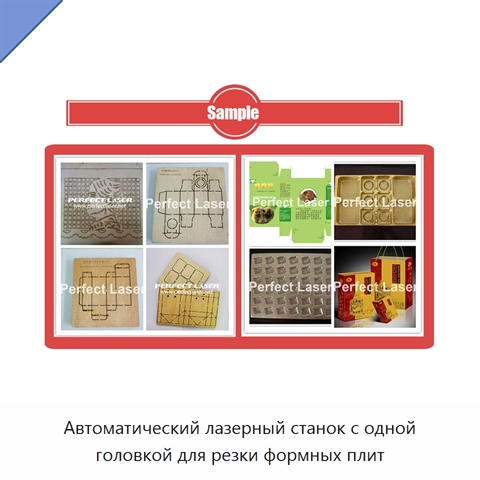 Автоматический лазерный станок с одной головкой для резки формных плит