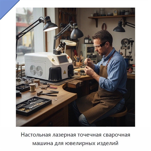 Настольная лазерная точечная сварочная машина для ювелирных изделий