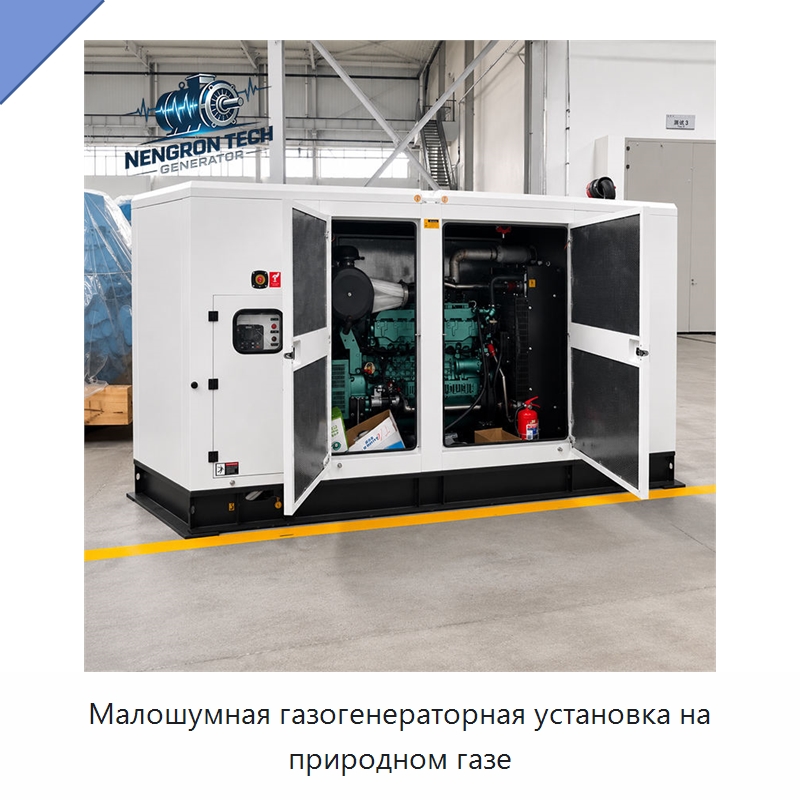 Малошумная газогенераторная установка на природном газе — Газотурбинные генераторы