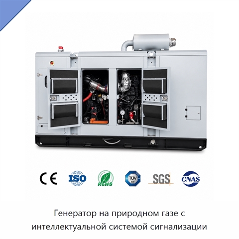 Генератор на природном газе с интеллектуальной системой сигнализации