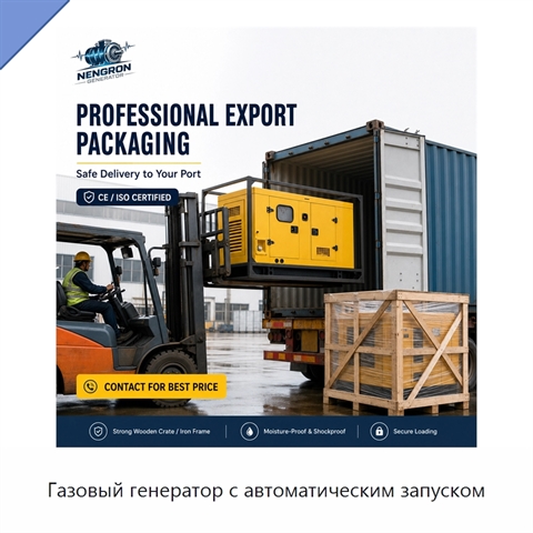Газовый генератор с автоматическим запуском