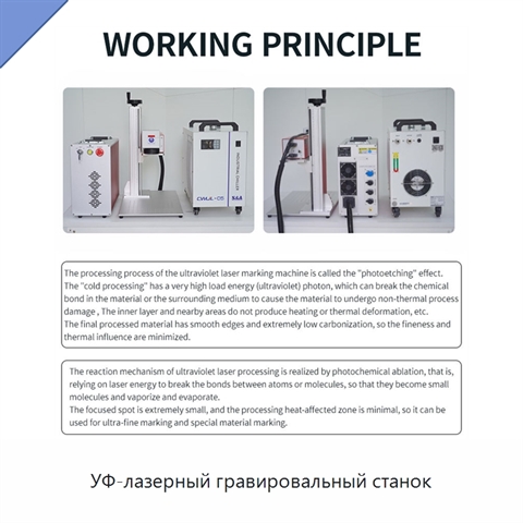 УФ-лазерный гравировальный станок