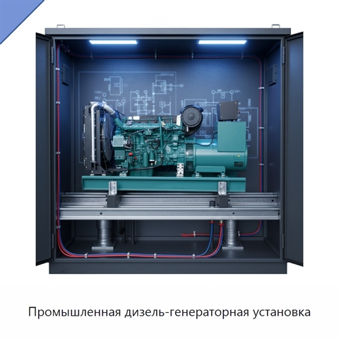 Промышленная дизель-генераторная установка