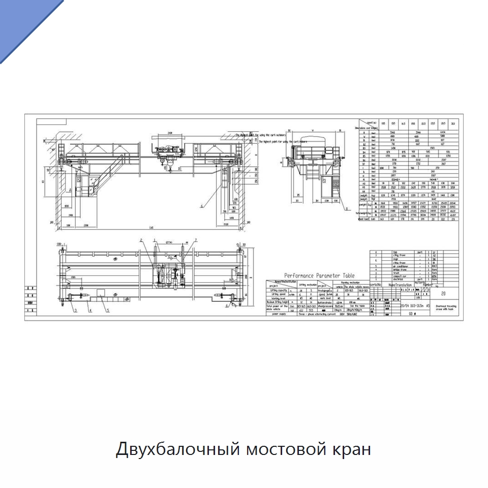 Двухбалочный мостовой кран — Краны