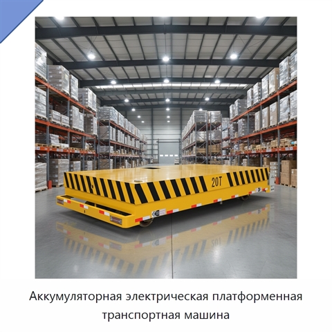 Аккумуляторная электрическая платформенная транспортная машина