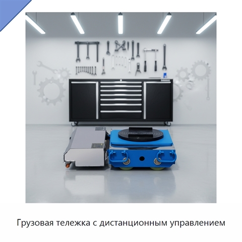 Грузовая тележка с дистанционным управлением