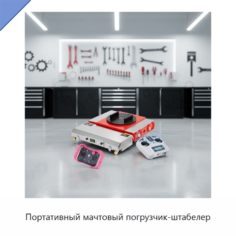 Портативный мачтовый погрузчик-штабелер