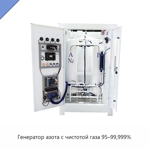 Генератор азота с чистотой газа 95–99,999%