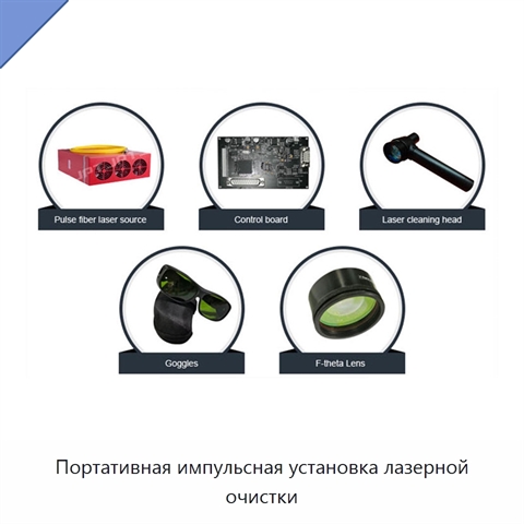 Портативная импульсная установка лазерной очистки