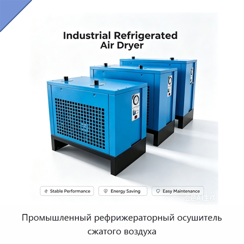 Промышленный рефрижераторный осушитель сжатого воздуха