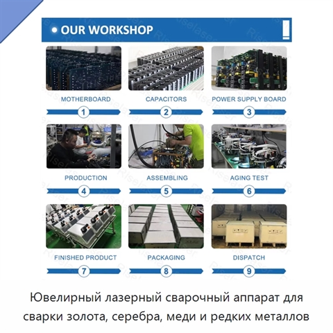 Ювелирный лазерный сварочный аппарат для сварки золота, серебра, меди и редких металлов
