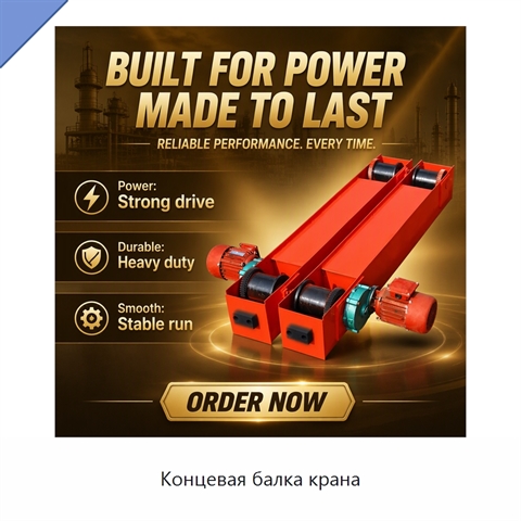 Концевая балка крана