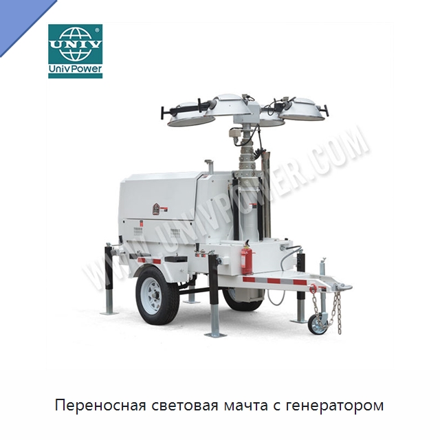 Переносная световая мачта с генератором — Дизельные генераторы