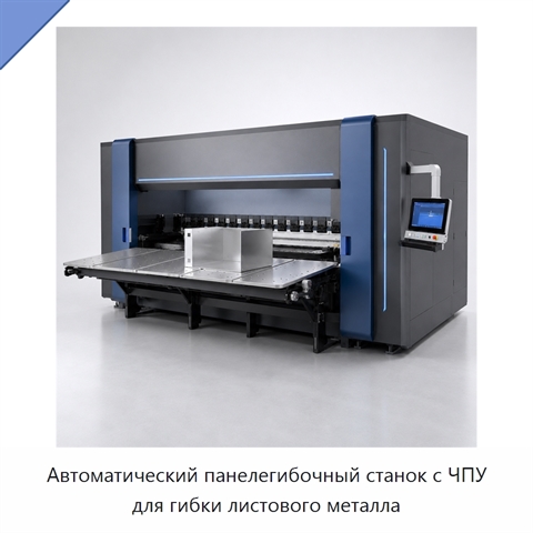 Автоматический панелегибочный станок с ЧПУ для гибки листового металла