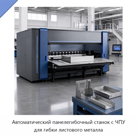 Автоматический панелегибочный станок с ЧПУ для гибки листового металла