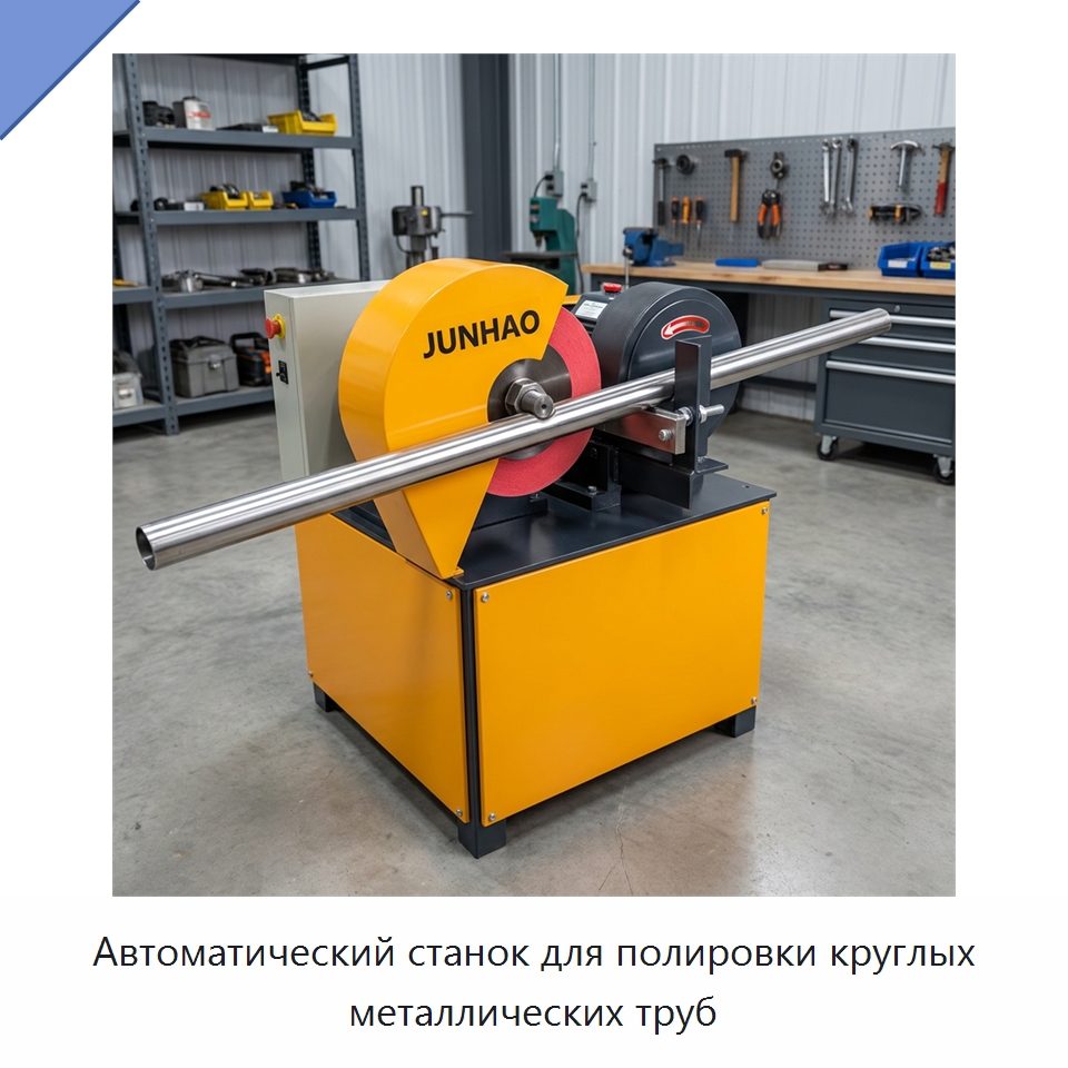 Автоматический станок для полировки круглых металлических труб — Полировальные станки по металлу