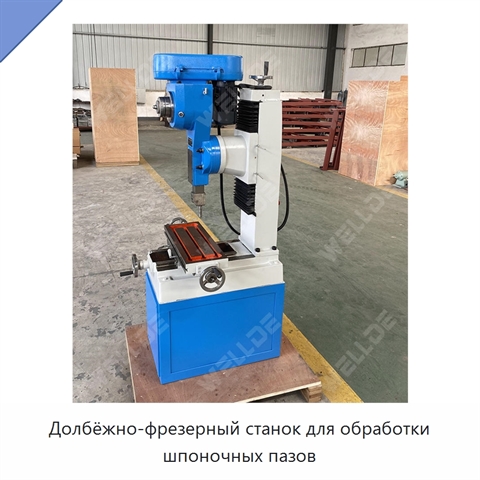 Долбёжно-фрезерный станок для обработки шпоночных пазов