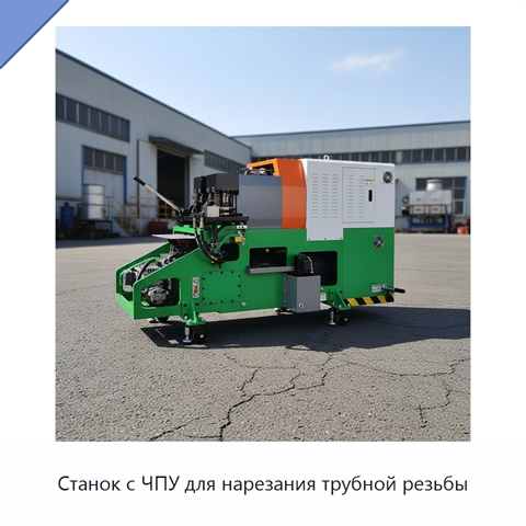 Станок с ЧПУ для нарезания трубной резьбы