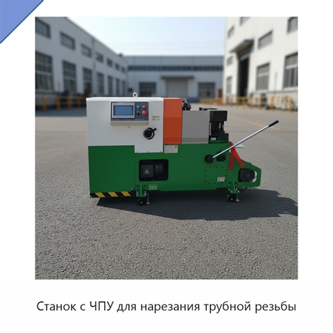 Станок с ЧПУ для нарезания трубной резьбы