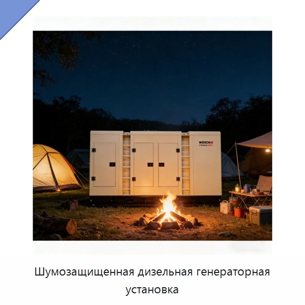 Шумозащищенная дизельная генераторная установка — Дизельные генераторы