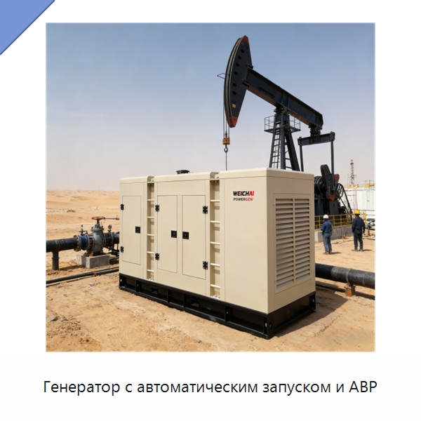 Генератор с автоматическим запуском и АВР — Дизельные генераторы