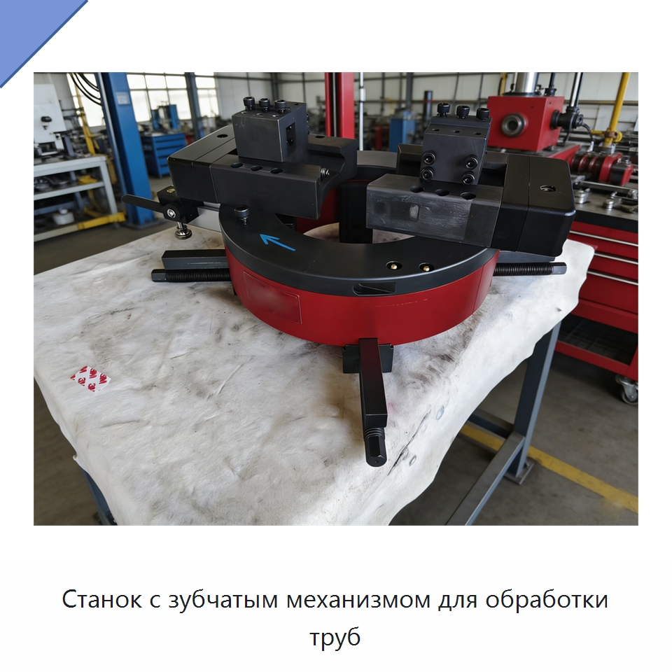 Станок с зубчатым механизмом для обработки труб — Станки для обработки труб