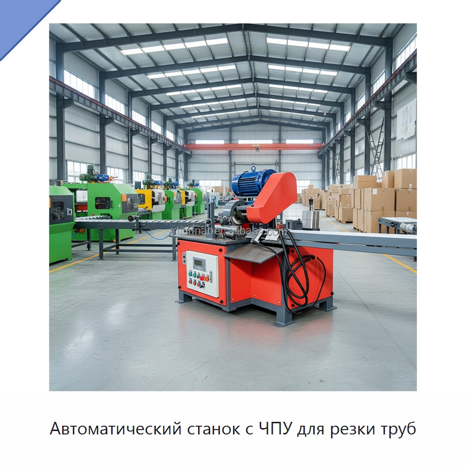 Автоматический станок с ЧПУ для резки труб — Станки для обработки труб