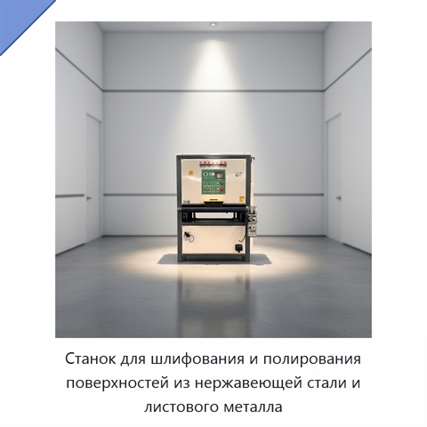 Станок для шлифования и полирования поверхностей из нержавеющей стали и листового металла