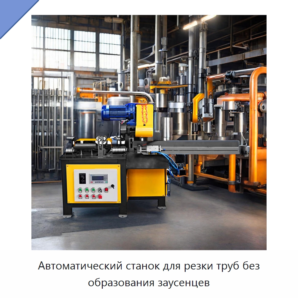 Автоматический станок для резки труб без образования заусенцев — Станки для обработки труб