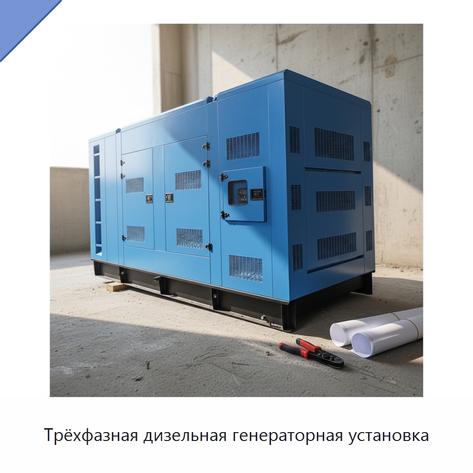 Трёхфазная дизельная генераторная установка — Дизельные генераторы
