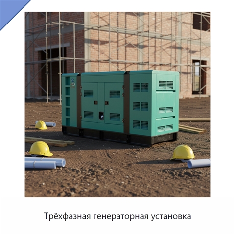 Трёхфазная генераторная установка