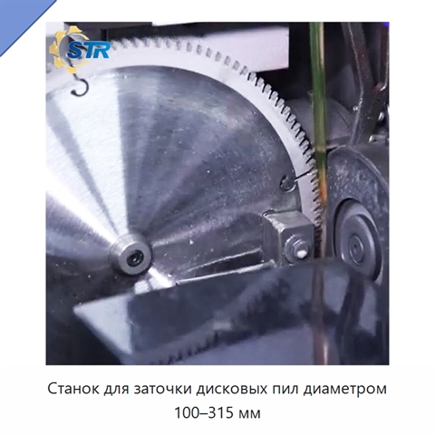 Станок для заточки дисковых пил диаметром 100–315 мм