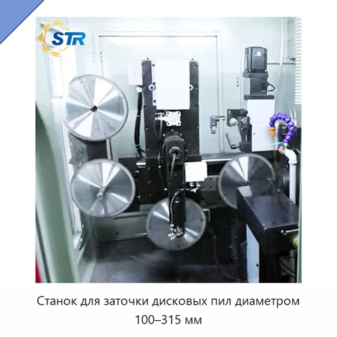 Станок для заточки дисковых пил диаметром 100–315 мм