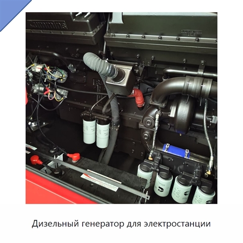 Дизельный генератор для электростанции